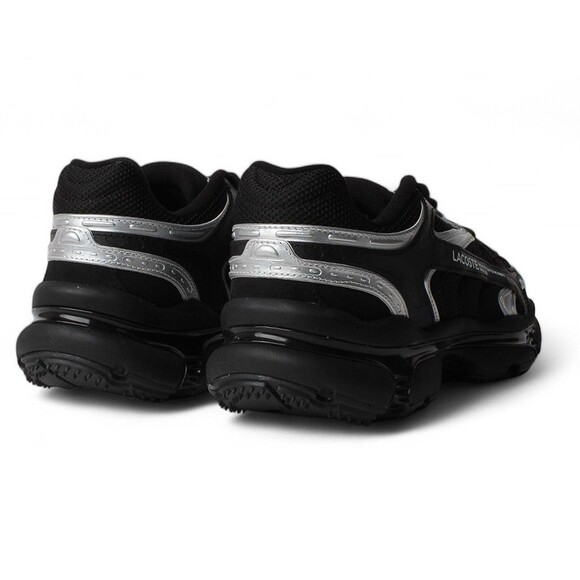 LACOSTE APPAREL L003 2K24 SNEAKERS Trainers Court Men’s Size 12 Black Silver main image 13